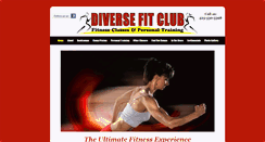 Desktop Screenshot of diversefitclub.com